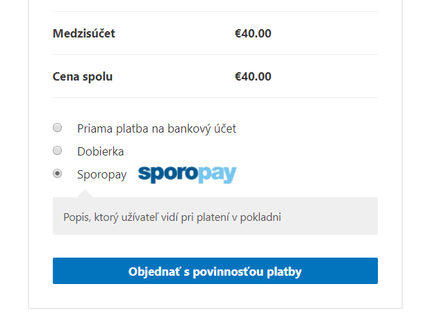 SporoPay (Slovenská sporiteľňa) – Obrázok 3